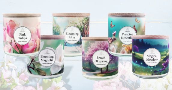 Perfumed spring in your home - New Moments scented candles for the 2026 season